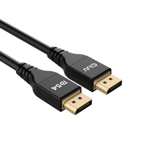 Kabel Club 3D DisplayPort 2.1 Vesa DP54 z certyfikatem męsko-męski (czarny, 3 metry, 4K 240 Hz, 8K 120 Hz, 54 Gb/s)