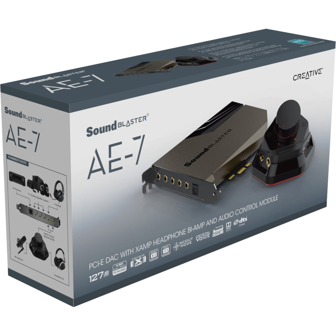 Karta dźwiękowa Creative Sound Blaster AE-7 (czarna)