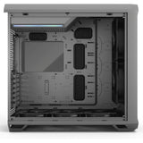 Fractal design torrent grey tg jasna odcień obudowy midi tower (szary | 2x USB-A | 1x USB-C | szkło hartowane)