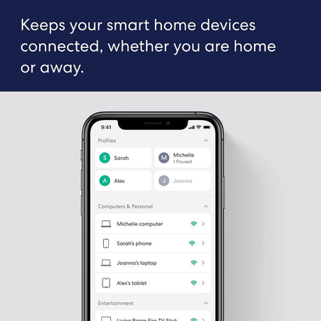 Router siatkowy Eero 6+ WiFi router siatkowy (biały)