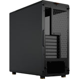 Obudowa North Midi Tower o konstrukcji fraktalnej (kolor czarnego drewna | 2x USB-A | 1x USB-C | szkło hartowane)