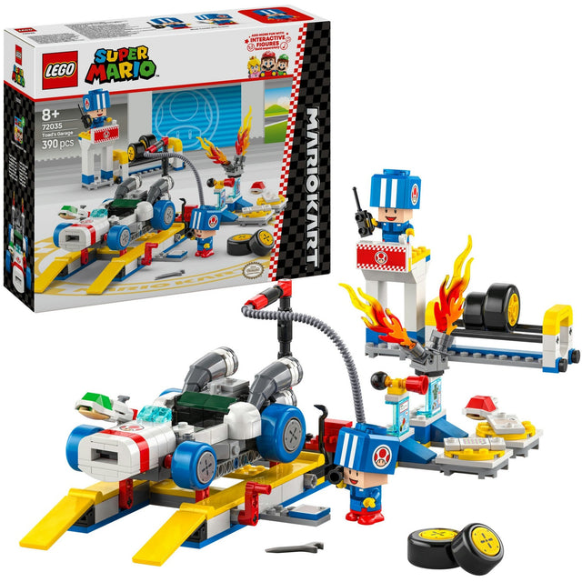 Lego Super Mario 72035 Mario Kart Garaż ropuch