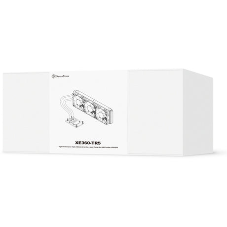 Chłodzenie wodne Silverstone xe360-tr5 (czarne)