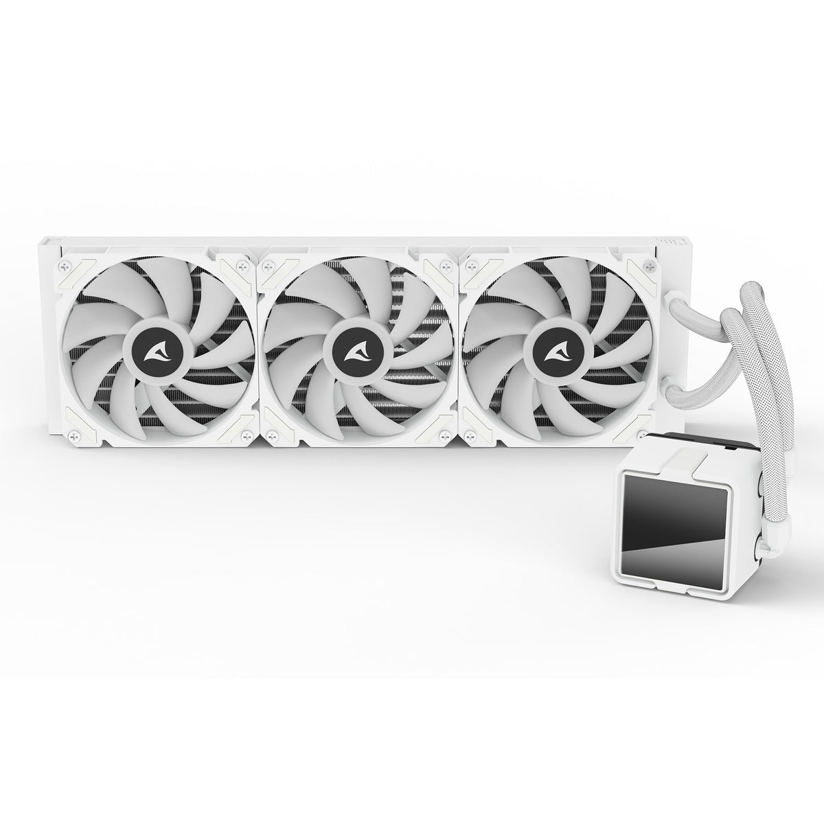 Chłodzenie wodne Sharkoon s60 argb (białe, 4-pinowe pwm)