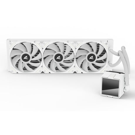 Chłodzenie wodne Sharkoon s60 argb (białe, 4-pinowe pwm)