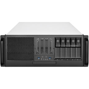 Obudowa rack Silverstone RM41-H08 (czarna | 2x USB-A 3.2 (5 Gbit s))