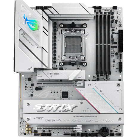 Płyta główna Asus ROG Strix B850-A Gaming Wi-Fi Socket AM5 (biała, 2,5 GB-LAN, Wi-Fi 7, BT, dźwięk, ATX)