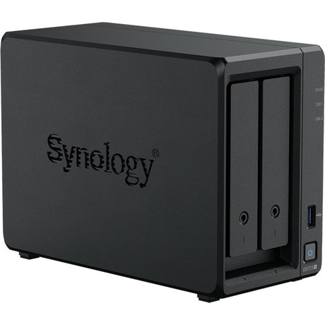 Stacja dyskowa Synology ds725+ nas (czarna, 2x LAN, USB-A 3.2 (5 Gbit s))