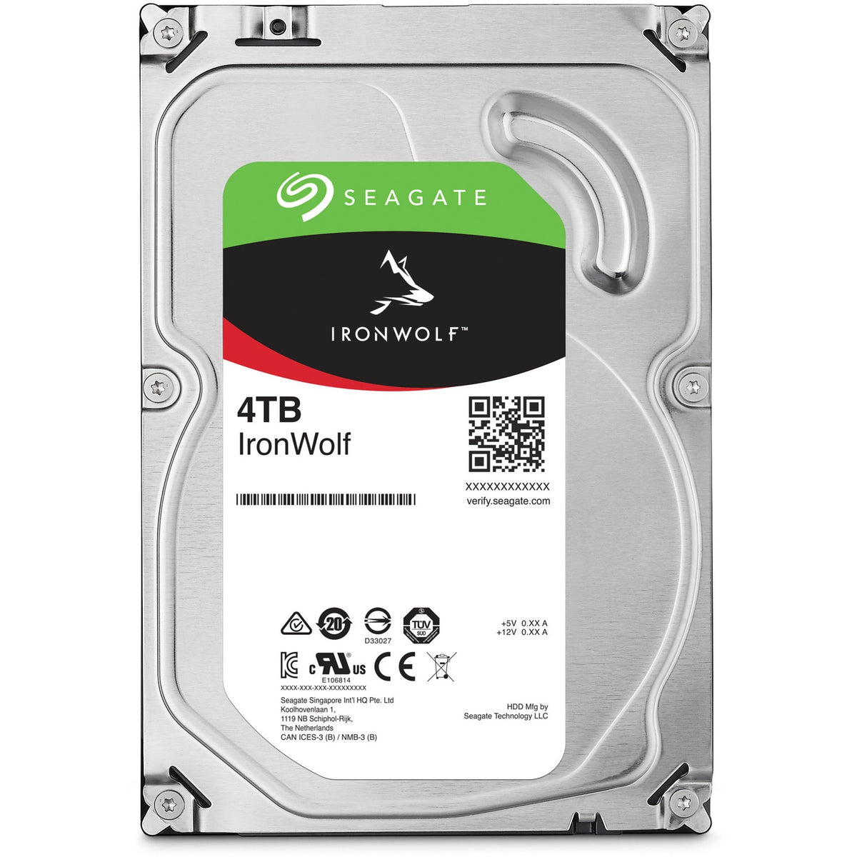 Dysk twardy Seagate ironwolf 4 TB (ST4000VN006, SATA 600, 24 7)