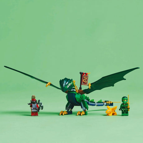 Lego Ninjago 71829 Lloyd's Zielony smok leśny