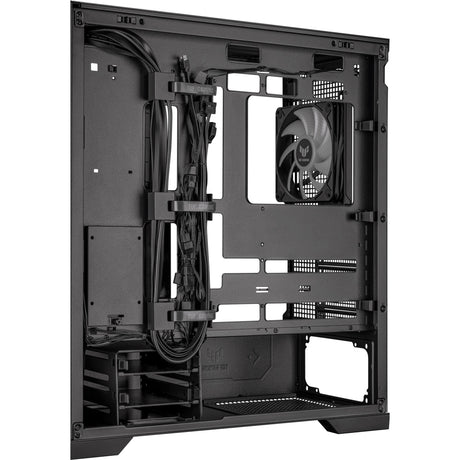 Obudowa midi tower Asus tuf gaming gt302 argb (czarna | 2x usb-a | 1x usb-c | rgb | szkło hartowane)