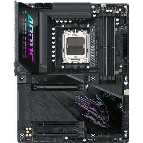Gigabyte x870e aorus pro x3d Socket am5 płyta główna (czarna, raid, 5GB-lan, Wi-Fi 7, bt, sound, atx)