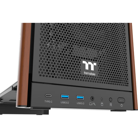 Obudowa Thermaltake S370 WS MIDI Tower (czarna | 2x USB-A | 1x USB-C | szkło hartowane)