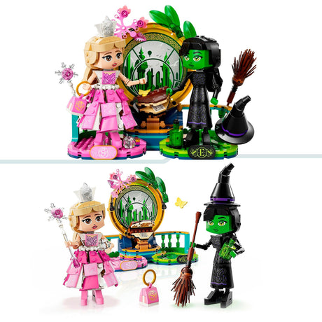 Figurki Lego niegodziwego elphaby i glindy - 75682