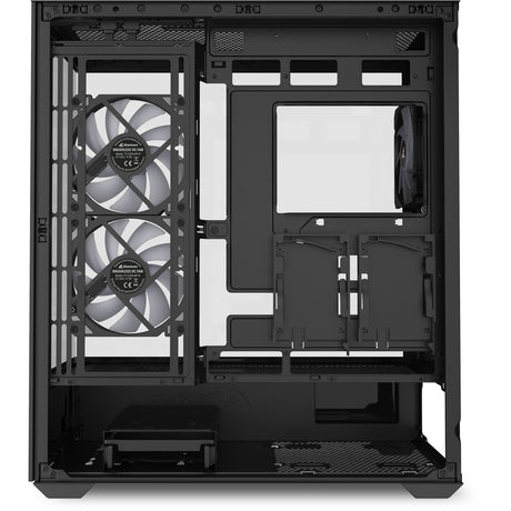 Obudowa midi tower Sharkoon sk6 argb (czarna | 2x usb-a | rgb | szkło hartowane)