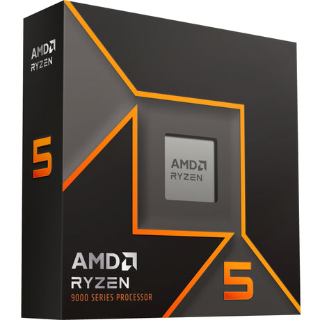 Procesor AMD Ryzen 5 9600x, 3,9 GHz (5,4 GHz Turbo Boost) z gniazdem AM5 (odblokowany, w pudełku)