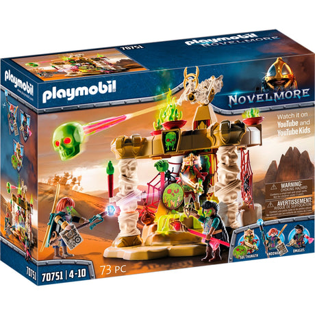 Playmobil Novelmore - piaski sal'ahari - zabawka konstrukcyjna świątyni szkieletowej armii (70751)