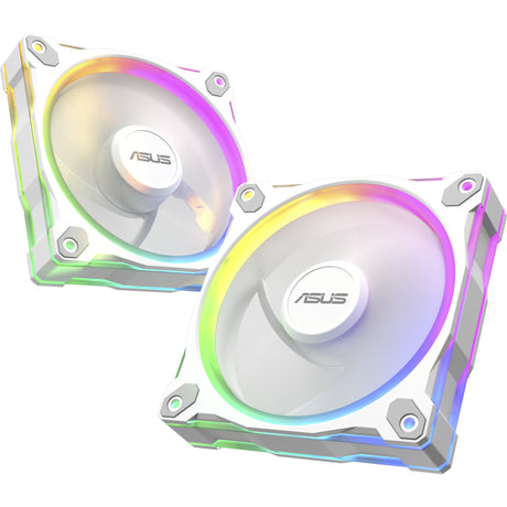 Wentylator wsteczny Asus prime mr120 argb - potrójne opakowanie wentylatorów (biały, 3 sztuki, 120 x 120 x 28 mm, 3 sztuki)
