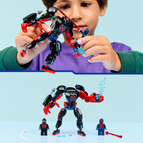 Lego Marvel Super Heroes - Miles Morales Mecha kontra Spider-Man 2099 zabawka konstrukcyjna (76337)