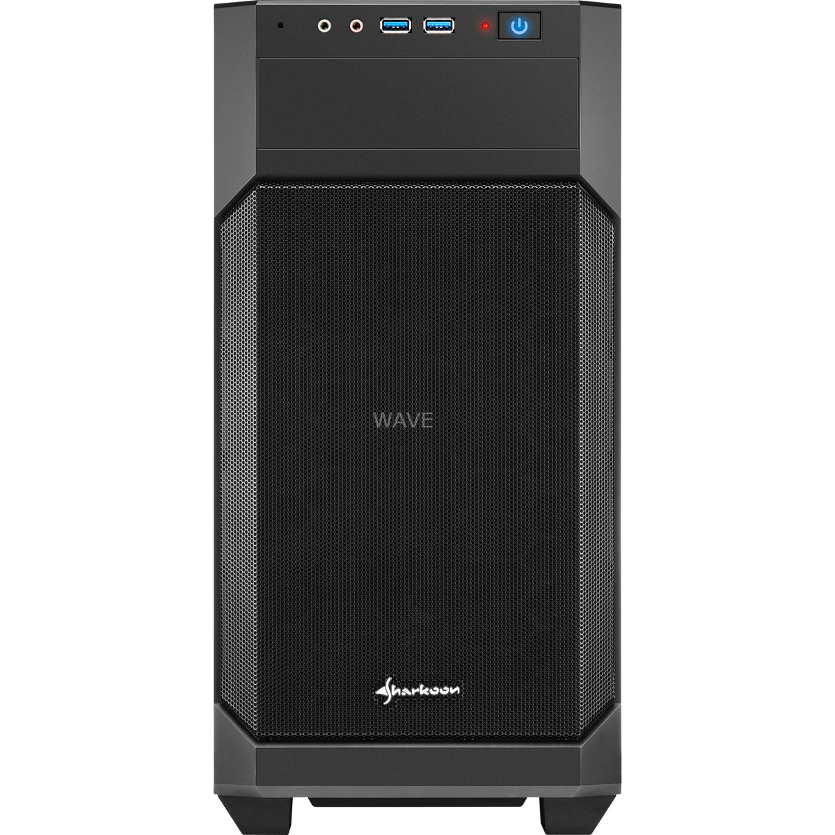 Obudowa midi tower Sharkoon v1000 (czarna | 2x USB-A)