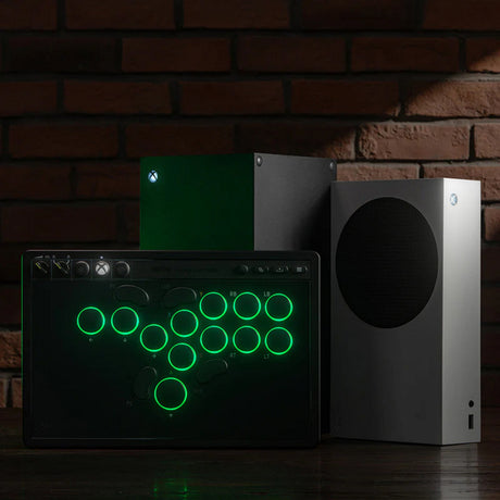 Kontroler arcade 8bitdo dla konsoli Xbox (czarny, USB 2,4 GHz, seria Xbox x|s, Xbox One, PC)
