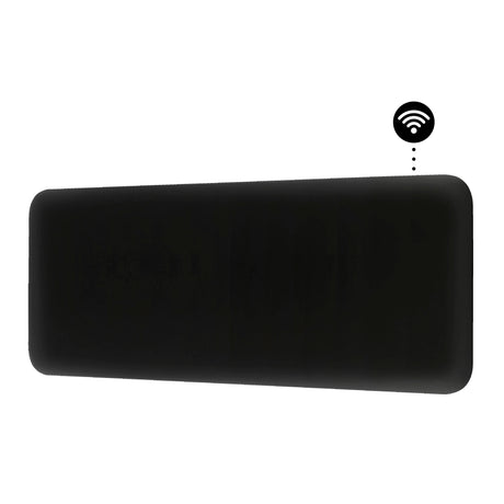 Grzejnik panelowy Wi-Fi ze stali młynowej pa1300wifi4 czarny, konwektor 1300 W (czarny, Wi-Fi 2,4 GHz (WiFi 6), Bluetooth 5.2, Zigbee 3.0 + aplikacja)