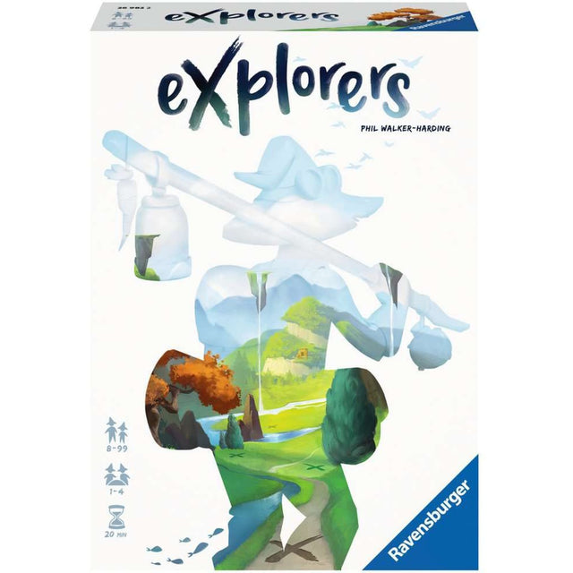 Gra planszowa Ravensburger Explorers (angielski, 1–4 graczy, 20–30 minut, od 8 lat)