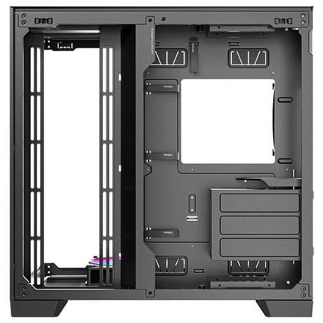 Obudowa midi tower Antec c8 argb (czarna | 2x USB-A | 1x USB-C | szkło hartowane)