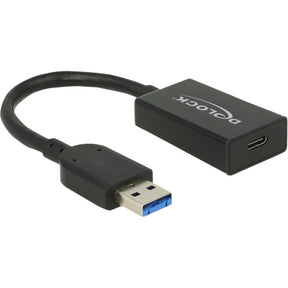 Delock konwerter USB-A 3.1 > adapter USB-C (czarny, 0,15 m)