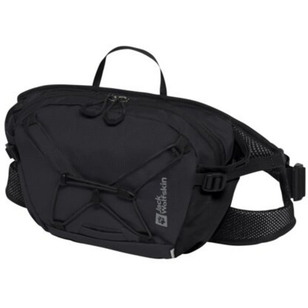 Jack wolfskin velocity hip bag (black, 4 liters)