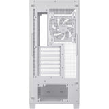 Obudowa midi tower Asus a31 plus (biała | 2x USB-A | 2x USB-C | szkło hartowane)