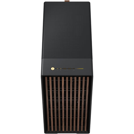 Obudowa Midi Tower o konstrukcji fractal North XL (kolor czarnego drewna | 2x USB-A | 1x USB-C)