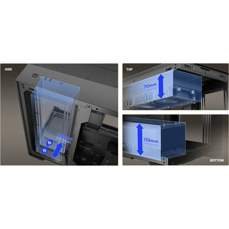 Obudowa midi tower Antec c8 argb (czarna | 2x USB-A | 1x USB-C | szkło hartowane)