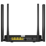 Router Cudy AC1200 Wi-Fi Mesh 4G LTE Cat4 (czarny, siatka, aplikacja, gniazdo nano SIM)