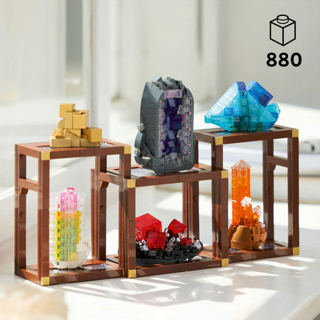 Zestaw LEGO Ideas do kolekcji minerałów - 21362