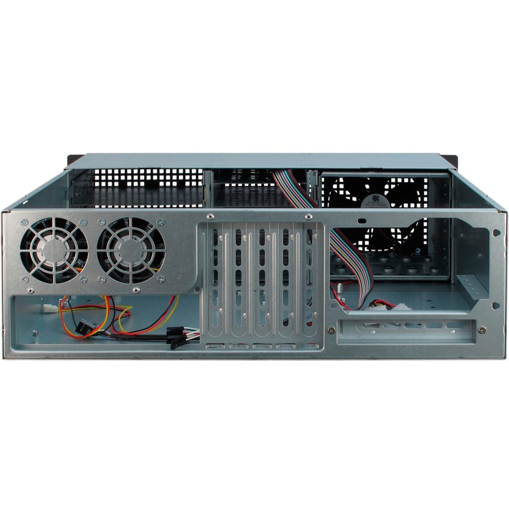 Obudowa rack Inter-tech 3u-30248 (czarna | 2x USB-A)