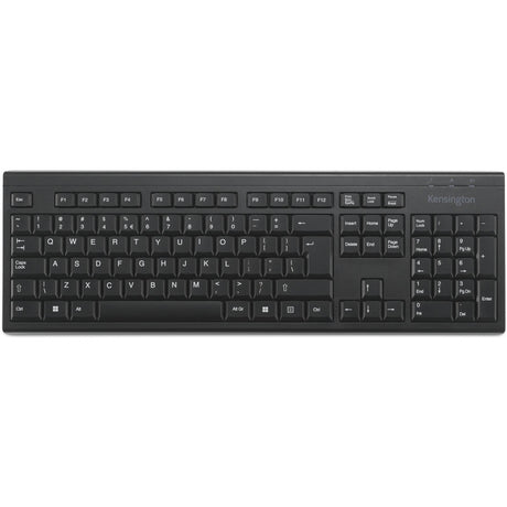 Klawiatura bezprzewodowa Kensington KB150 EQ (czarna, układ US (QWERTY), membrana, 100%)