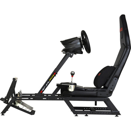 Formuła wyścigowa następnego poziomu f-gt i symulator wyścigów kokpitu symulator gt (czarny (matowy))