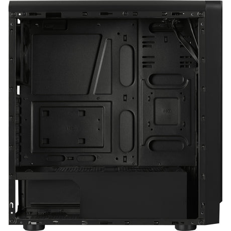 Obudowa Aerocool Rift Midi Tower (czarna | 3x USB-A | RGB | okienko)