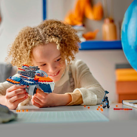 Lego Marvel - zabawki konstrukcyjne rakiety Warbird kontra Ronan (76278)