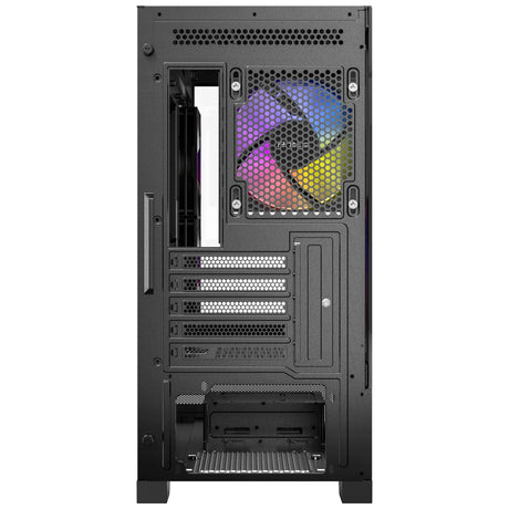 Obudowa mini tower Antec cx500m rgb (czarna | 3x usb-a | szkło hartowane)