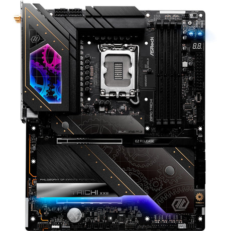 Płyta główna Asrock Z890 Taichi Socket 1851 (czarna, RAID, 5 GB-LAN, 2,5 GB-LAN, Wi-Fi 7, BT, dźwięk, ATX)