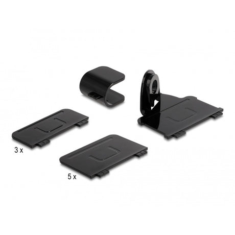 Delock Stacja ładująca USB z 3 x USB Type-C PD + 3 x USB Type-A (112 W) (szary czarny)