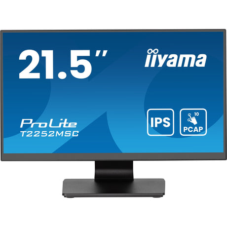 Monitor dotykowy Iiyama prolite t2252msc-b2ag 21,5 (czarny, HDMI, Display Port, 2x USB-A, USB-B)