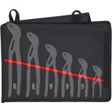 Zestaw szczypiec warsztatowych do pomp wodnych Knipex 00 19 55 s5, 5-częściowy