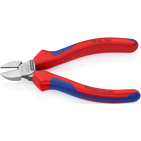 Szczypce tnące boczne Knipex 70 02 140 szczypce tnące (czerwony niebieski)