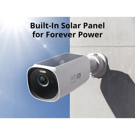 Kamera dodatkowa Eufy eufycam s330 (eufycam 3) (biała, zintegrowany panel słoneczny)