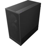 Obudowa midi tower Nzxt h5 flow rgb v2 (czarna | 1x usb-a | 1x usb-c | rgb | szkło hartowane)