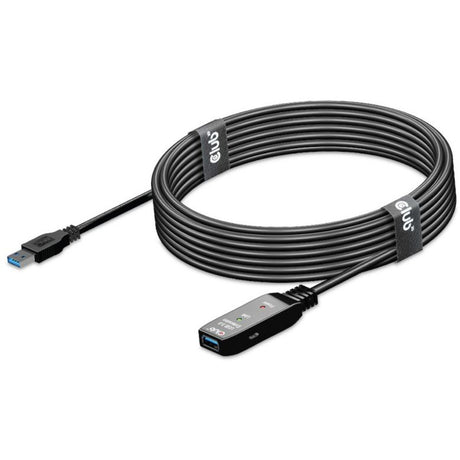 Aktywny przedłużacz USB 3.2 Gen1 Club 3D USB 3.2 Gen1 (czarny, 5 metrów)
