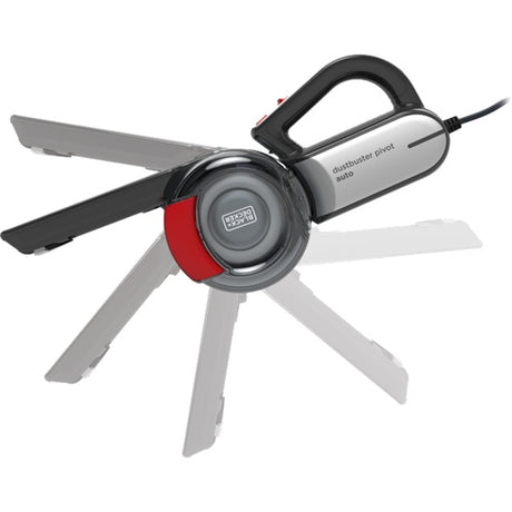 Odkurzacz ręczny Black+Decker Car Petty Thief PV1200AV (czarny czerwony)